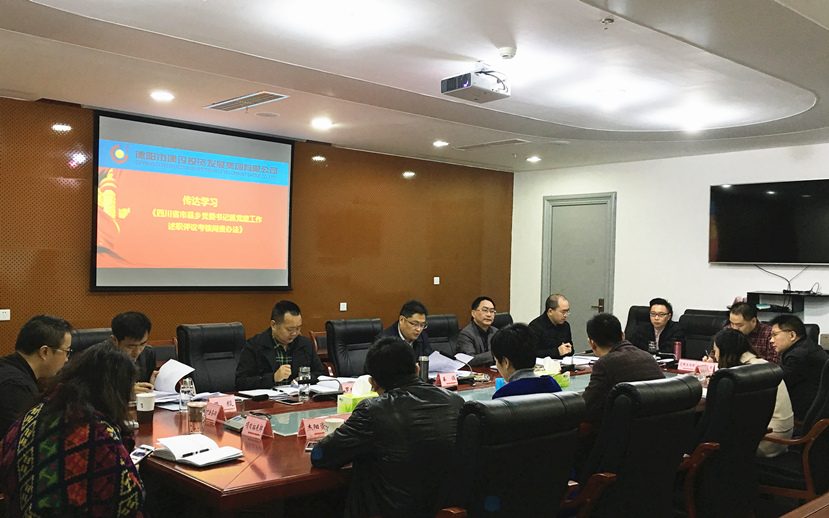 新世界娱乐城
传达学习《四川省市县乡党委书记抓党建工作述职评议考核问责办法》并签订《全面从严治党主体责任书》