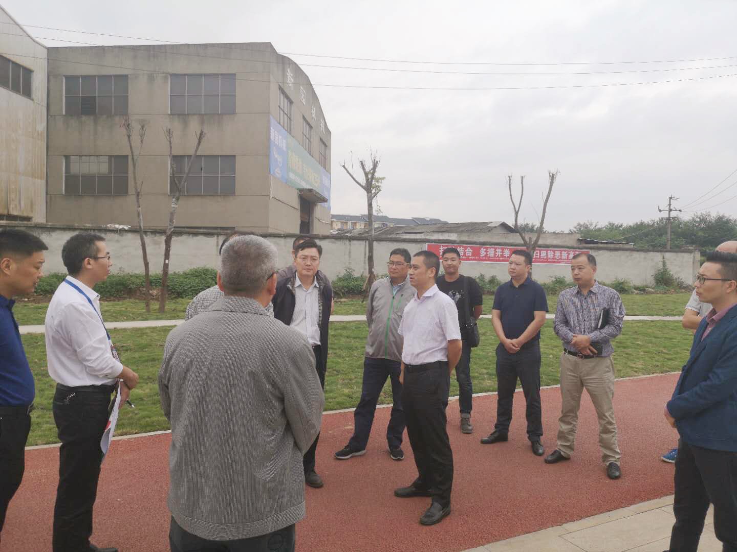 副市长徐光勇视察 长江路(华山路-西一环)城市改造工程