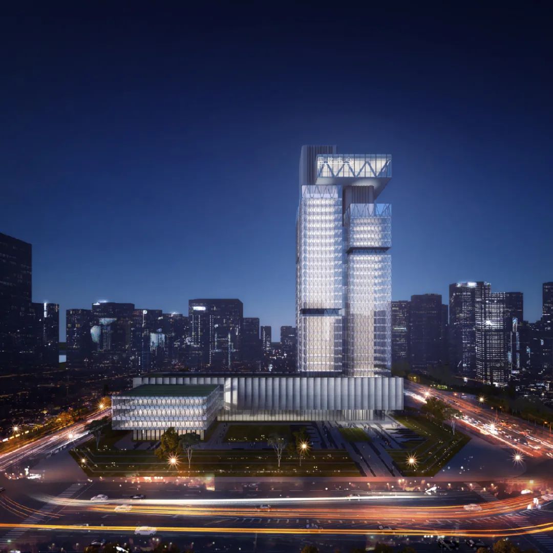 好消息!国检中心项目顺利通过塔楼主体结构验收!